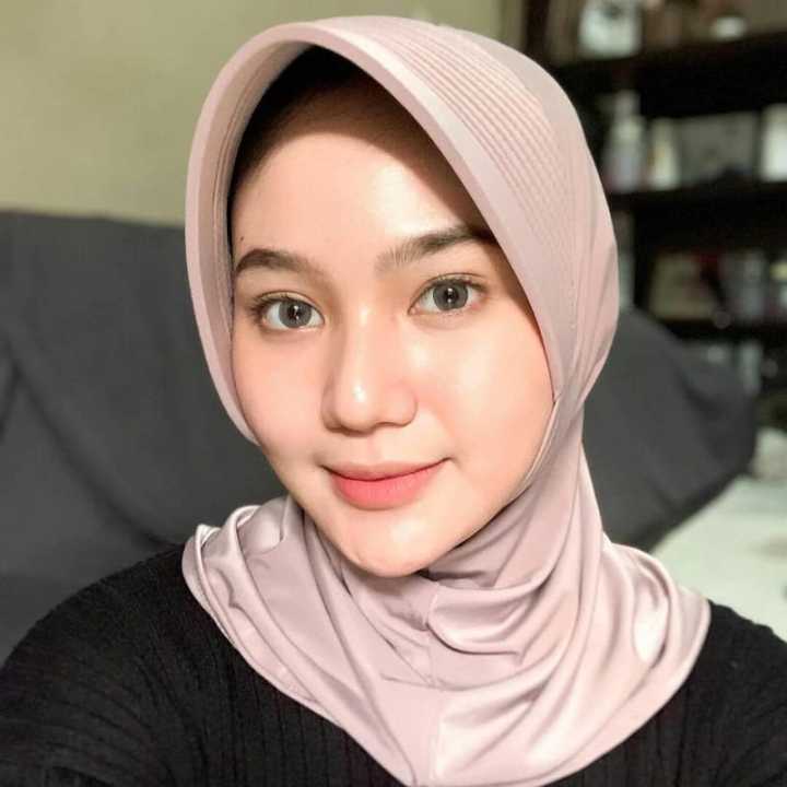 HIJAB SPORT PET TEBAL SIZE S | BERGO PET TEBAL | HIJAB INSTAN SPORT | KERUDUNG PET BESAR