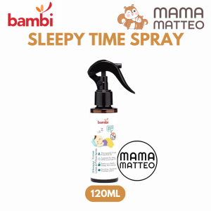 BAMBI Sleepy Time Linen dan Pillow Spray 120ml / Semprotan Menenangkan Tidur Nyenyak Bayi Anak