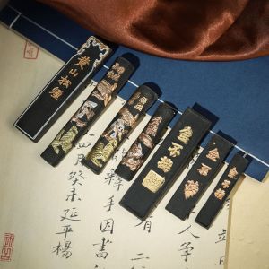 HUYAN Viết Que mực thư pháp Chuyên nghiệp Tranh Khối Mực Mài Trung Quốc Truyền thống Mực trơn thư pháp Đồ dùng nghệ thuật