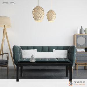 Meja Tamu Meja Makan Meja Lesehan Coffee Table Meja Kaca - Seahorse HEAVEN 120x60 T40 Minimalis Knockdown