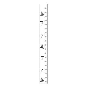 Height Measure Growth Chart Wall Decal Stickers Kids Height Measure Adults Stickers for Baby Rooms Growth Chart Nursery Room Decor