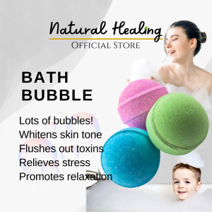 NATURAL HEALING Bath Bomb Bubble Bath Bomb Bubble Buih Sabun Bubble Bath Bomb For Kid Bath Ball Bath Tub Bath Boom泡澡球 泡泡