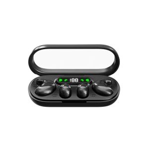 Double Earphones In One Dual Mode Headset Ultra-Long Standby Charging Case LED Display Wireless Headphones