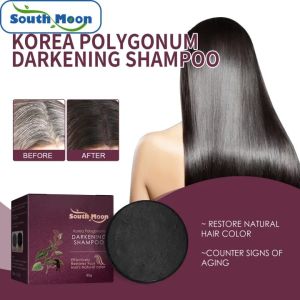 Xà Phòng Gội Đầu rụng tóc dầu gội đầu tóc bạc biến thành màu đen tự nhiên thảo dược dầu gội đầu sửa chữa sợi tóc