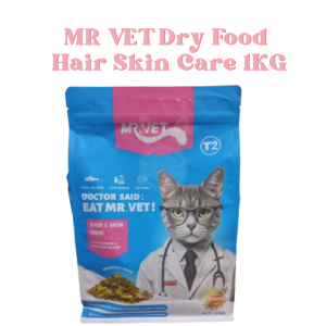 Mr vet Makanan Kucing Kering Premium Mr.Vet  1kg Dry Cat Food