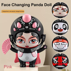 [ READY STOCK ] Sichuan Opera Face Changing Doll with 5 Facial Makeups Chinese style fortune faces change Kids Toy