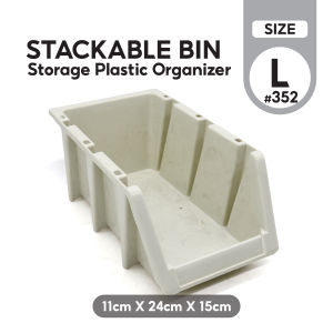 Hodeso Stackable Storage Box Organizer Plastic Storage Bin Kitchen Organizer Box Clothes Organizer Home Storage Box