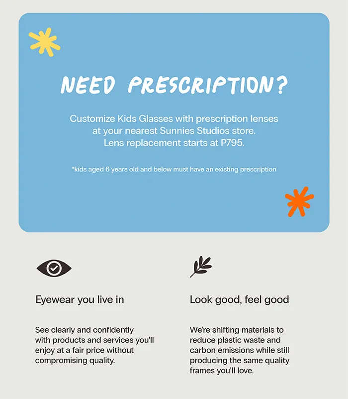 Sunnies Studios Anti-Rad Eyewear Kids Quinn (Non-Graded Anti