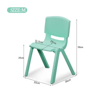 AIMO Chair for kids Stackable Kids Backrest Stool kids chair with back rest Kindergarten classroom chairs small chair