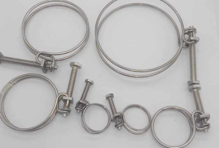 Stainless Steel Double Wire Hose Clamp 16mm To 100mm Lazada Ph