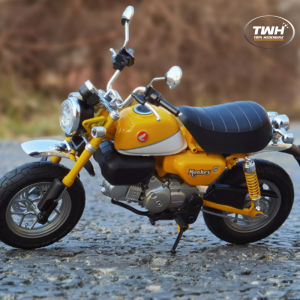 TWH DIECAST MOTOR HONDA MONKEY Z SERIES RETRO SKALA 1:12 LENGKAP DENGAN LAMPU KOLEKSI PREMIUM & KADO ANAK Kendaraan Die-cast