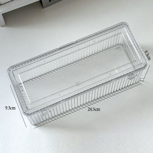 Cosmetic Powder Puff Container Casing Storage Box Organizer Transparent Dustproof Waterproof 粉扑收纳盒