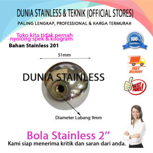 Bola stainless 2"