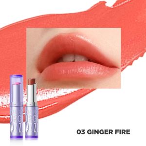 DAZZLE ME Color Chrome Lip glaze Lipstick Balm untuk memberikan Bibir Sehat dan Berpigmentasi Tinggi