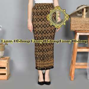 REAL PICT ROK PLISKET BATIK / ROK PLISKET / BAWAHAN KEBAYA / ROK KEBAYA / ROK WISUDA / RAGAM MOTIF MM SILVER