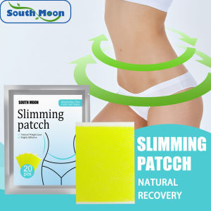 South Moon Chinese Medicine Slimming Belly Button Stickers 12pcs Magnetic Slimming Detox Patch Navel Sticker Chinese medicine slimming belly button stickers Fat burning Slimming Products Body Belly Fat Burning Paste