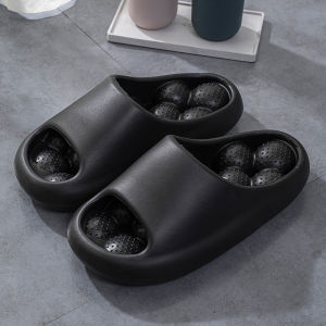Free Shipping Summer MenS Leak-Proof Slippers For Outdoor Wear Non-Slip Odor-Resistant Thick-Soled Suitable For Bathroom Use CoupleS Soft-Soled Sandals For Women