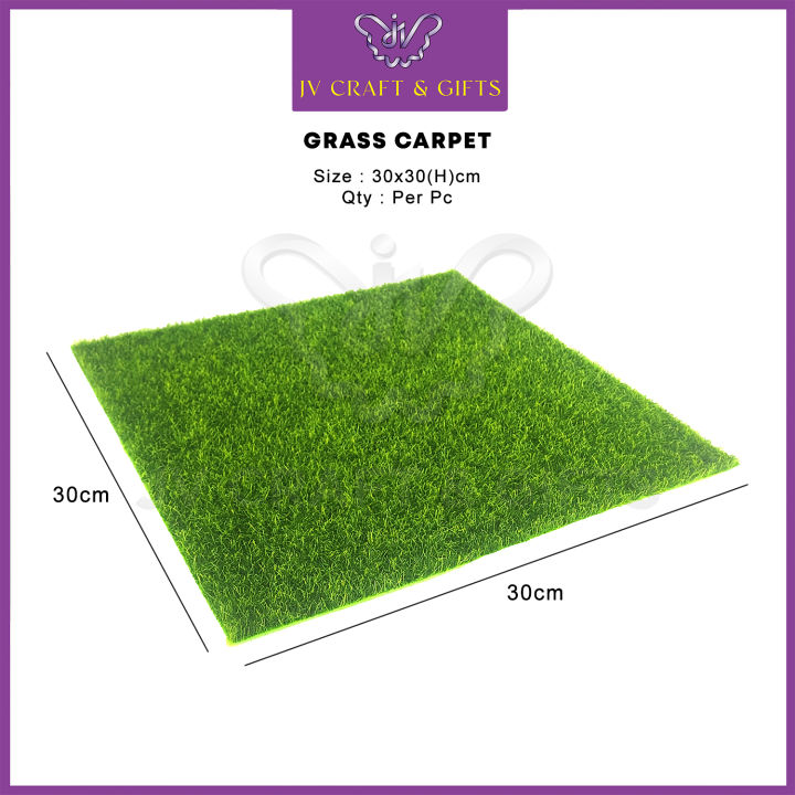 Artificial Grass Carpet Premium Quality Karpet Rumput Tiruan Hiasan