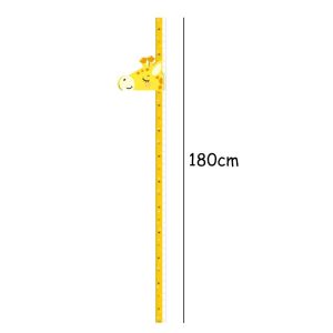 Decorative 3D Cartoon Magnetic Height Ruler Kindergarten Wall Stickers/Giraffe Gauge Children Measurement/Growth Chart R