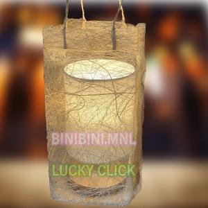 ABACA POUCH GIFT BAG FOR Wine 6*6*14 INCHES BUNDLE OF 10 pcs Sinimay Wedding Lamp Souvenir