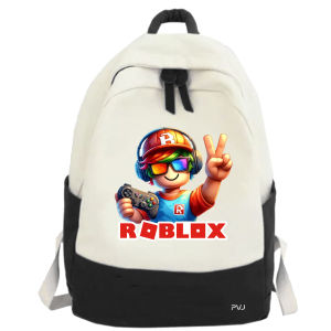 PVJ Tas Gamers Roblox Anak Laki Laki Ransel Sekolah Terbaru Backpack