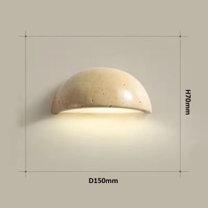 Vàng Đá Nghệ Thuật Đèn tường Bắc Âu Thiết Kế Cảm Giác Bán Thông Tư Đèn tường chiếu sáng trong nhà trang trí phòng ở Sconces Cho Phòng Ngủ Đầu Giường