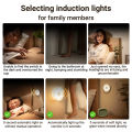 Stick Tap Push Lamp Night Light USB ชาร์จ Stick-on Push Light ไร้สายตู้เคาน์เตอร์ LED. 