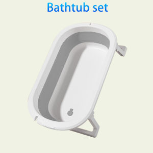 【COD】Foldable Bath Tub For Baby FREE Cushion Eco-friendly Portable Bathtub For Newborn Baby Adjustable Non-Slip Bathtub Net Bathtub Shower Mesh Net Set For 0-6 Years