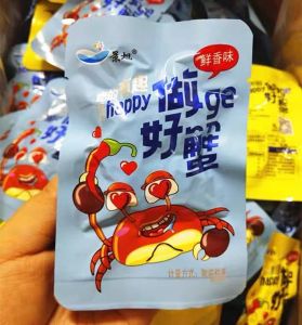 即食螃蟹零食- Instant Ready to Eat Crab Meat Snack 麻辣海鲜零食 下酒菜 麻辣零食 - Original/Mala Seafood Snack / Appetizer Mala Snack