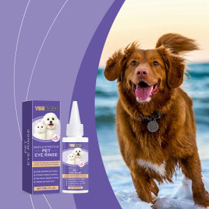 Yegbong Pet Eye Cleaner Drops Tear Stains Clean For Dogs Cats Stains Remove Nourish Skin Moisturizing Brighten Eye Rinse Cat and dog eye drops a cleaning and care drop for cat and dog tear stains and secretions universal for pets