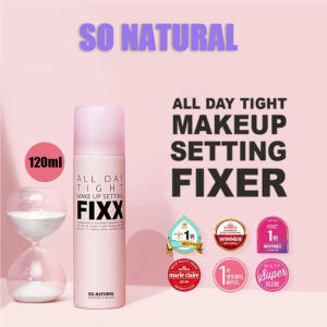 [SO NATURAL] 120ml All Day Tight Make up Setting Fixx 100% Authentic Make Up Setting Fixer-Mist-type Spray