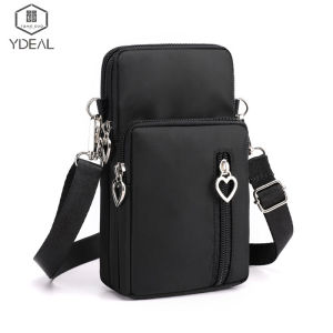 【Ready Stock】Shoulder Bag for Women New Fashion Women Bag Womens Nylon Mini Sling Crossbody Bag for Cell Phone Purse Wallet Card