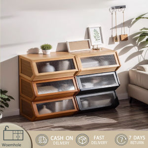 ตู้เก็บของสไตล์ญี่ปุ่น ล็อกเกอร์ประกบได้อย่างอิสระ สไตล์ญี่ปุ่น  การรวมกันแบบฟรี DIYตู้เก็บของ  70*30*31cmตู้เก็บของ