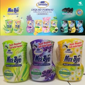 SAWADAY Mos-Bye Mosquito Repellent Air Freshener 275ml Chamomile [Alexnes online]