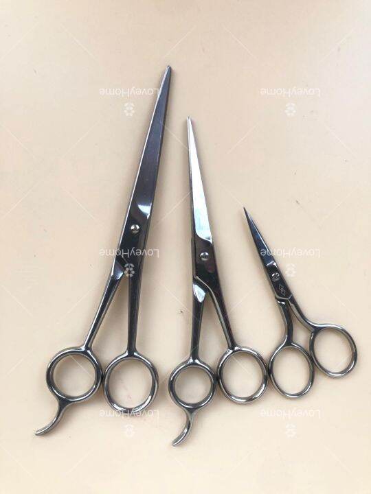 Stainless Steel Japan Beauty Scissors Barber Hair Cut Beard Moustache ...