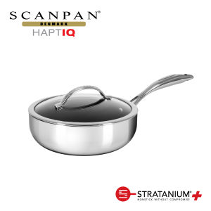 SCANPAN HaptIQ 26cm/3.7L Covered Deep Sauté Pan