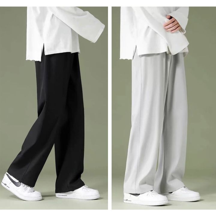 Men Baggy Jeans Retro Paisley Denim Pants Hip Hop Casual Straight Leg  Trousers | eBay