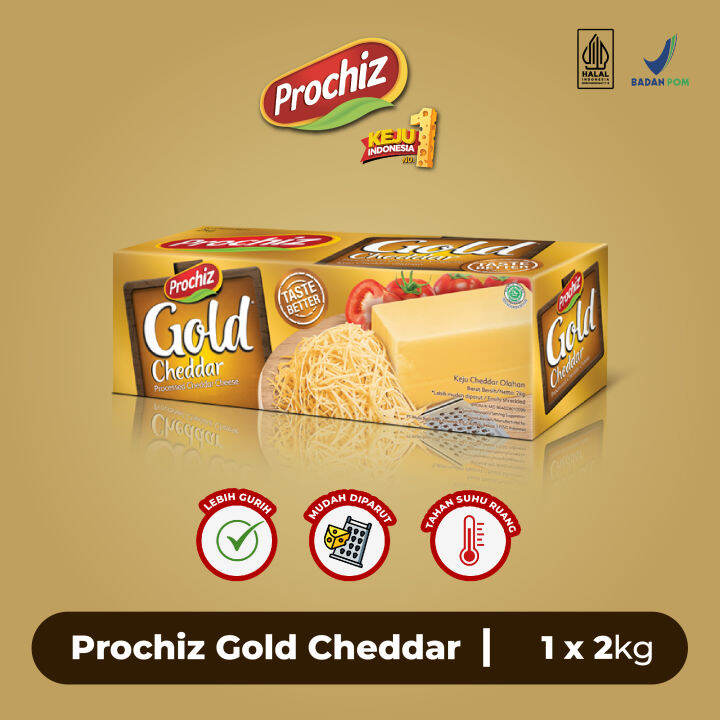 Keju PROCHIZ Gold 2 Kg | Lazada Indonesia