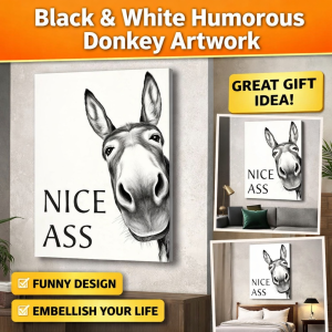 Vivid And Realistic Decorative Wall Art Decorative Painting Funny Flavors Easy And Pleasurable Survival Power Comparison Unique Humor Design High Definition Airbrushed Poster