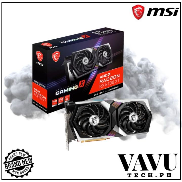 MSI Radeon RX 6700XT Gaming X 8GB GDDR6 Video Graphics Card