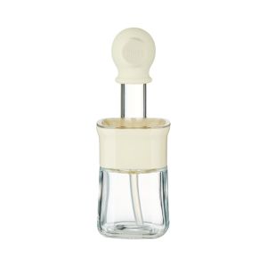 PRAISEDTU 230ml 2 in 1 Oil Dispenser Brush Silicone Basting Brush Food Grade Oil Pot Non-Drip Extended Oil Storage Pipe Oil Bottle Baking