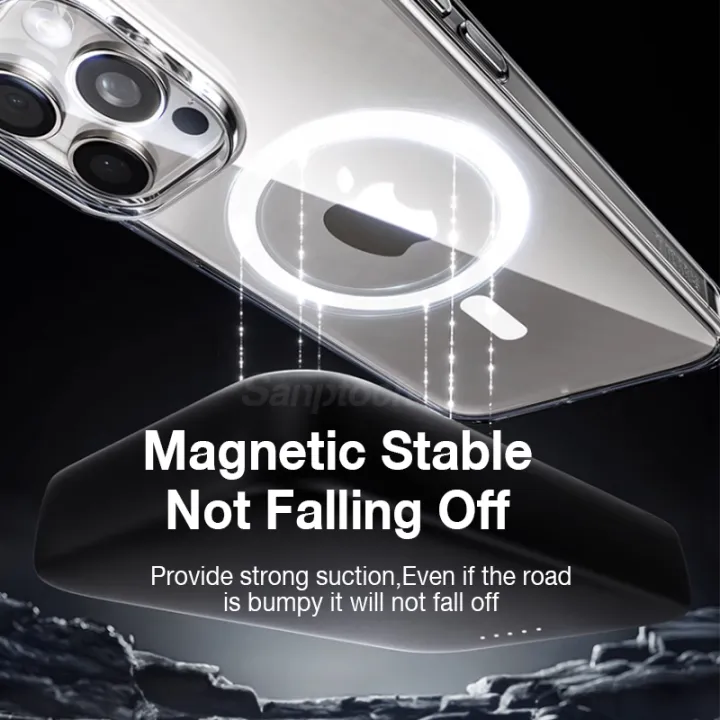 %5BUltra%20Slim%5DSanptoch%20Magsafe%20Crystal%20Clear%20Phone%20Case%2013%20/%2012%20Pro%20Max%20Non-yellowing%20Transparent%20PC%20Cover%20For%20iPhone%2016%2015%2014%20Plus%20Thin%20&%20Light%20Protection%20Casing%20-%20Image%203