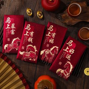 Red Envelope Paper Easy to Use and Practical Traditional Cultural Characteristics Red Pouch
