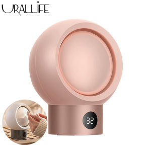 Urallife Máy Sưởi Điện Mini Planet 345 Máy Làm Ấm Quạt Nhỏ Để Bàn Tiện Dụng 220V 500W Máy Làm Ấm Nhiệt Độ 9 Tốc Độ Cho Mùa Đông