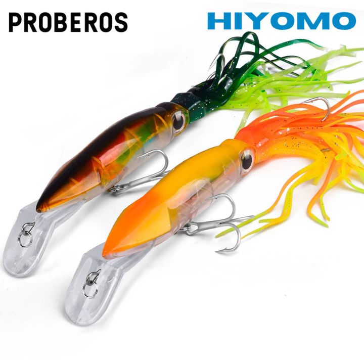 PROBEROS 1PCS 23cm 40g Long Casting Squid Jig Fishing Lure