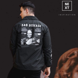 Jaket Parasut Pria Distro Waterproof Anti Air Premium Branded Evernext Coach Jacket Temptation