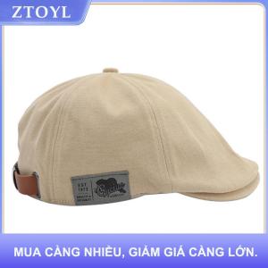 【ZTOYL】 2025 Người Đàn Ông Mới Của Cổ Điển Linen Thời Trang Hip Hop Rắn Beret Bên Nhãn Hiệu Của Phụ Nữ Hat Cổ Điển Beanie Đám Đông Phong Cách Mặt Trời Beret