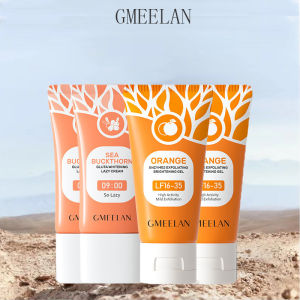 【BPOM】GMEELAN Exfoliating Gel Face Eksfoliasi Wajah 50g*2 + Whitening Day Cream 30g*2