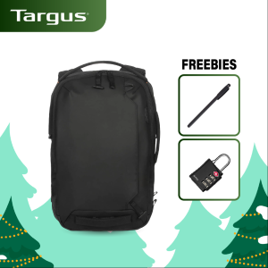 Targus TBB652GL 15-16” Commuter EcoSmart® Backpack | High-Capacity | Waterproof | Ergonomic Shoulder Straps | Protective Laptop/Tablet Compartment | Black