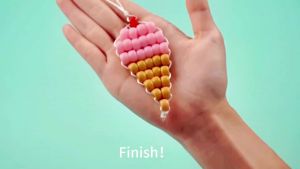 Paodey 2400  Little Pony Bead  72  Colors  9  Millimeter Friendship Bracelet Making Kit  Rainbow Candy Beads Loose Alphabet Beads for Name Bracelets Jewelry Making Crafts with Elastic Bands